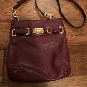 Michael Kors New Maroon Crossbody